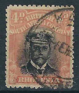 Rhodesia 125 SG 224 Used F/VF 1913 SCV  $42.50