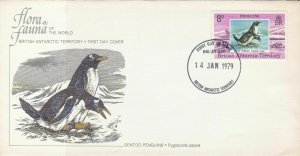 British Antarctic Territory 1979 Flora & Fauna F.D.C  Stamps Cover ref R 17967 