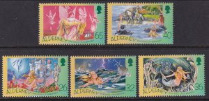 Alderney 245-249 MNH VF