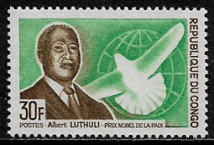 Congo, Rep. #170 MNH Stamp - Albert Luthuli
