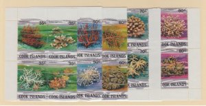 Cook Islands Scott #576-580 Stamps - Mint NH Set of Blocks of 4