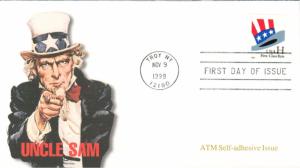 #3269 Uncle Sam Hat Fleetwood FDC