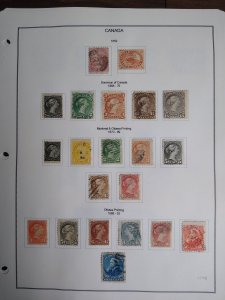 collection on pages Canada 1859-1908 CN: CV $1860