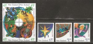 New Zealand Scott catalog # 1058-1064 Mint NH