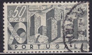 Portugal 665  Guimaraes Castle 1946