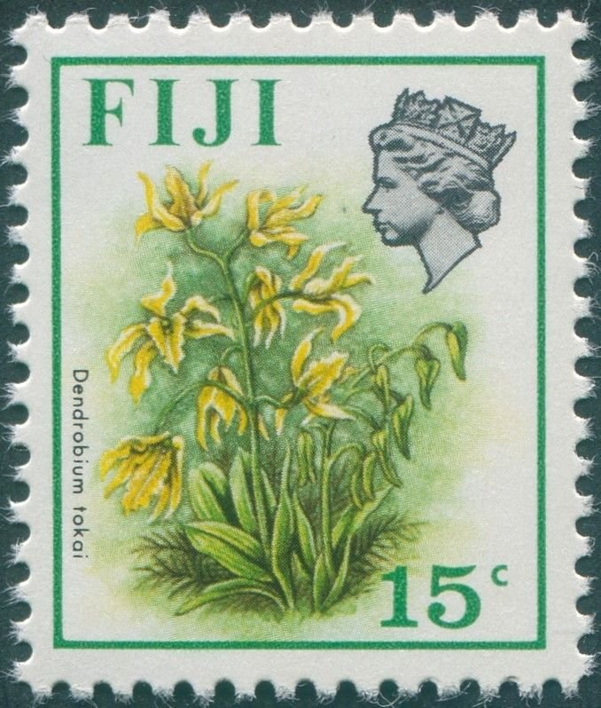 Fiji 1972 15c Dendrobium tokai SG443 MNH