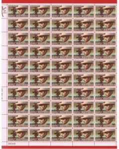 #1555 MNH OG sheet of 50 Griffith @ face Value