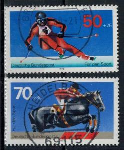 Germany - Bund - Scott B547-B548