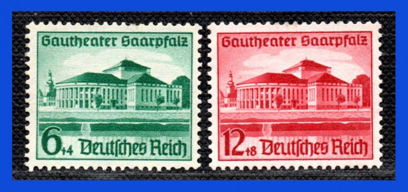 1938 - Alemania - Scott nº B 121 - B 122 - MNH - AL- 22