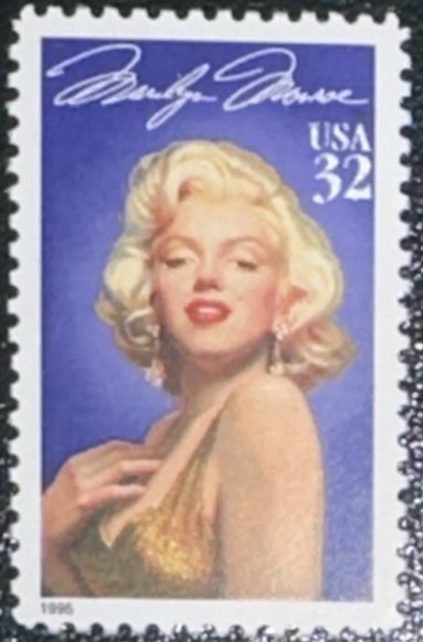 Scott #2967 1995 32¢ Legends of Hollywood Marilyn Monroe MNH OG XF/Superb
