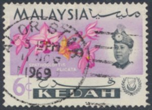 Kedah  Malaya  SC#  109   Used  see details & scans