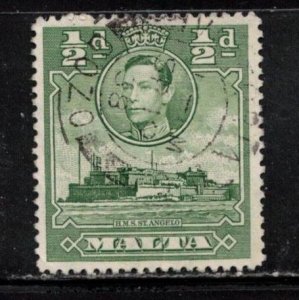 MALTA Scott # 192 Used - KGVI