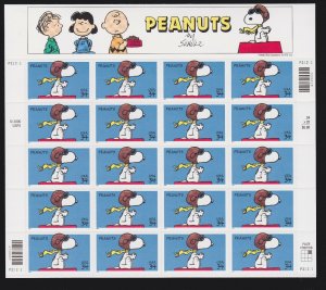 US 3507 34c Peanuts Snoopy Flying Ace Mint Stamp Sheet Self Adhesive NH