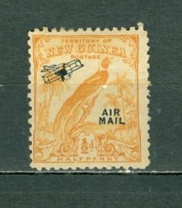 NEW GUINEA 1932 BIRDS-AIR  #C28 MINT NO THINS