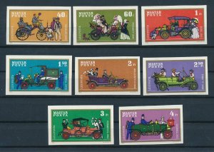 [108750] Hungary 1970 Historical motor vehicles Imperf. MNH