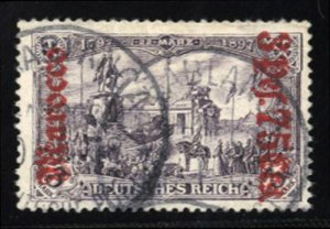 German Colonies, German Offices in Morocco #31 Cat$52.50, 1905 3p75c on 3m, u...