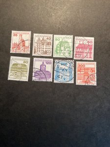 Stamps Germany Scott #1308-15 used