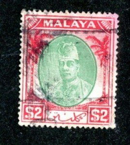 152 BCX  1951 Kelantan Sc.# 63 used cv $70 ( Offers welcome )