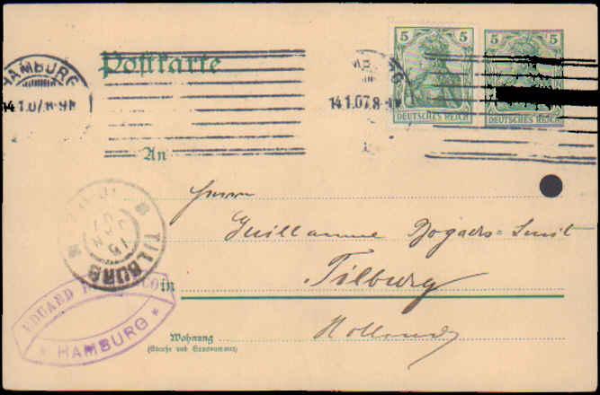 Germany Post-1950, Government Postal Card