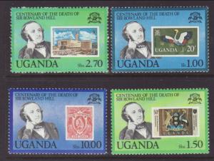 Uganda 275-278 Rowland Hill MNH VF