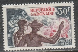 Gabon   200   (N**)    1966