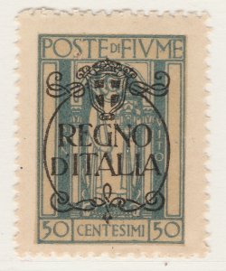 Fiume 1924 Overprint 50c Very Fine MNH** Stamp A21P11F4981