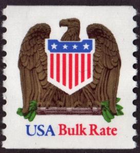 SC#2604 (10¢) Eagle & Shield Coil Single (1993) MNH