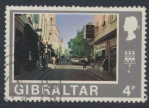 Gibraltar SG 268 SC# 254 Used  1971 decimal Currency Views see scan / details