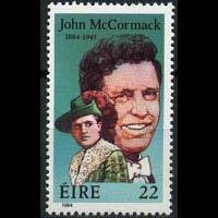 IRELAND 1984 - Scott# 594 Singer McCormack Set of 1 NH