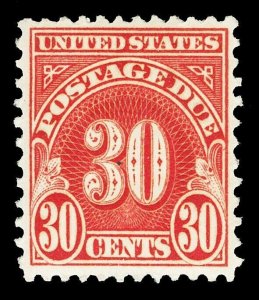 Scott J85 1931 30c Postage Due Rotary Press Issue Mint F-VF OG NH Cat $22.50