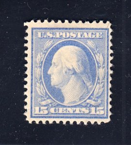 Scott #340 15c Washington Mint Hinged 