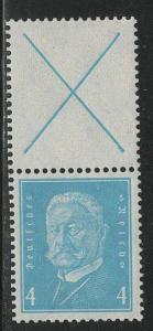 Germany Scott # 367, label X, mint hr, se-tenant, Mi# S38