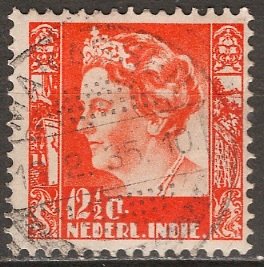 Netherlands Indies (Indonesia) 1934: Sc. # 174; Used Single Stamp