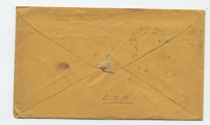 1850s Dixon IL stampless cover black CDS and paid 3 in arc [6029.569]