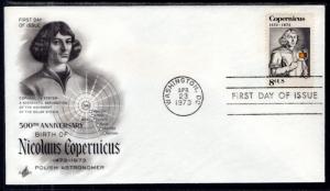 US 1488 Copernicus Artcraft U/A FDC