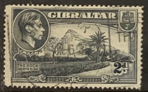 GIBRALTAR 1938 2d SG124  USED