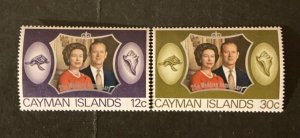 Cayman Islands Scott #304-5 never hinged