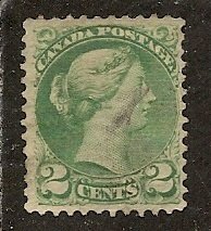 Canada   Scott  36  Queen       Used