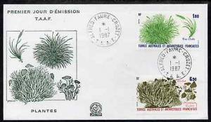 French Southern & Antarctic Territories 1987 Plants s...