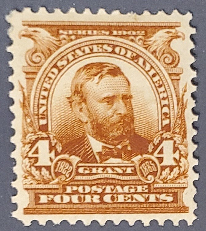 Nicely Centered 4 Cent Ulysses S Grant Scott #- 303 Mint Single Hinged