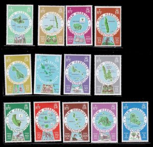 British New Hebrides 238-250, Some MNH, Some MH