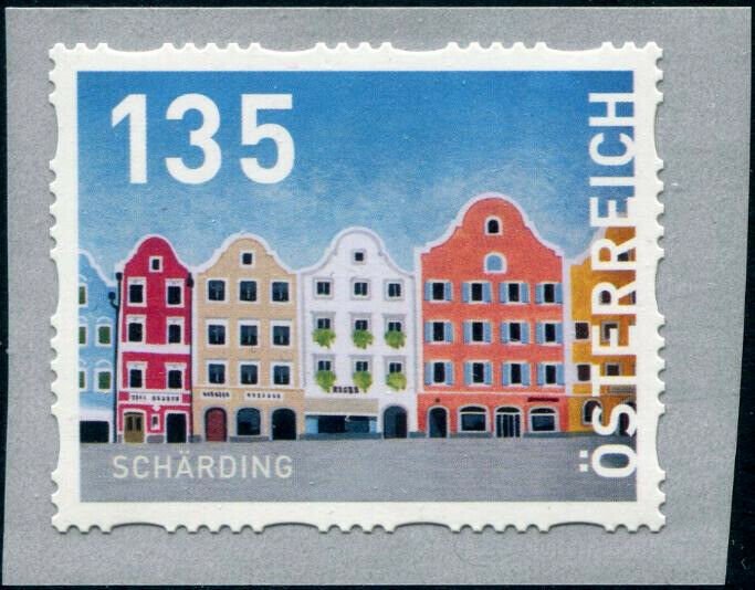 HERRICKSTAMP NEW ISSUES AUSTRIA Sc.# 2807 Scharding Self-Adhesive Coil