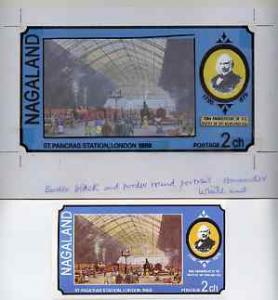 Nagaland 1979 Rowland Hill (St Pancras Station) - Origina...