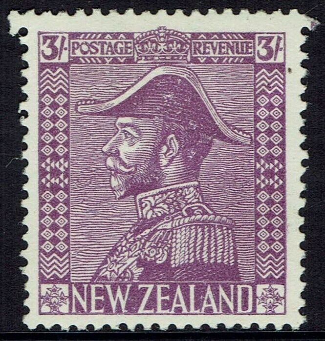 NEW ZEALAND 1926 KGV ADMIRAL 3/- 