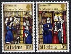 ST. HELENA - 1983 - Christmas - Perf 2v Set - Mint Never Hinged