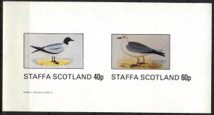 {ST232} Staffa Scotland Birds (1) Sh. of 2 Imperf. MNH Local Cinderella !!