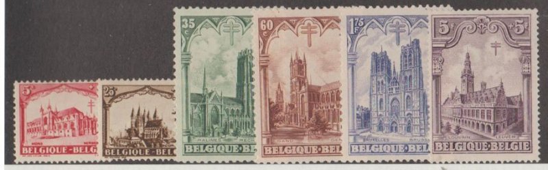 Belgium Scott #B78-B83 Stamp - Mint Set