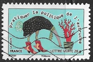 France ~ Scott # 4349 ~ Used ~ Animal Proverbs and Idioms