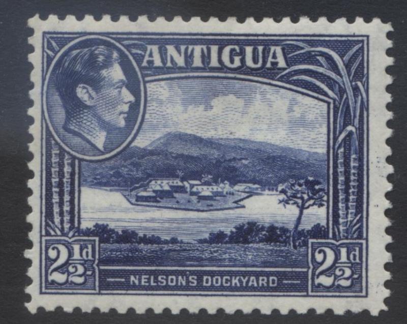 Antigua - Scott 88 - KGVI -1943 - MVLH - 2.1/2p Ultra