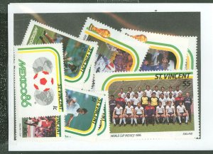 St. Vincent #940-951  Single (Complete Set) (Soccer)